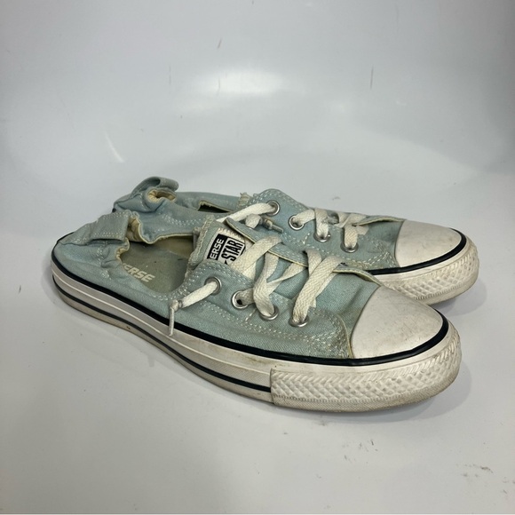 Converse all star blue slip on sneakers women’s size 9 skateboarding casual - Picture 4 of 9